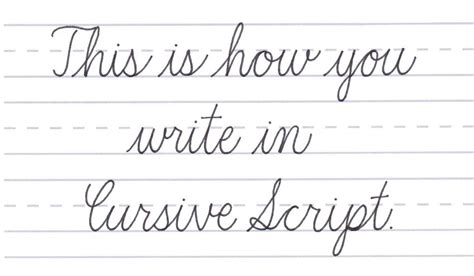 How to Write in Cursive: A Guide to Mastering the Art of Flowing Script